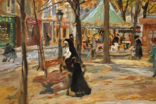 EMILI GRAU-SALA (1911-1975). "París", 1944.