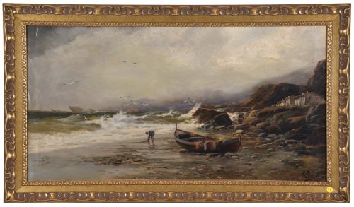 ROMULO FREIXAS (¿-1928).  "Marina".