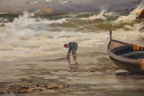 ROMULO FREIXAS (¿-1928).  "Marina".