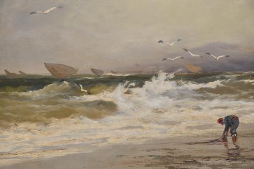 ROMULO FREIXAS (¿-1928).  "Marina".