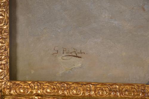 GABRIEL PUIG RODA (1865-1919) "Bacanal".
