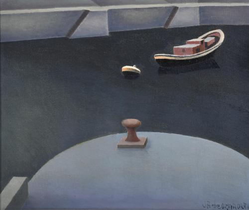 JOSÉ ANTONIO ORMAOLEA (1912-1984).   "Ontzija Kayan", 1979.