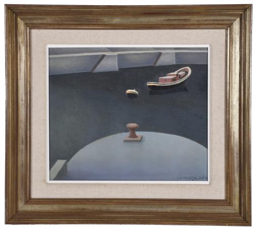 JOSÉ ANTONIO ORMAOLEA (1912-1984).   "Ontzija Kayan", 1979.