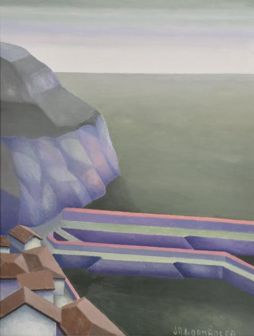 JOSÉ ANTONIO ORMAOLEA (1912-1984).   "Ogoñope", 1984.
