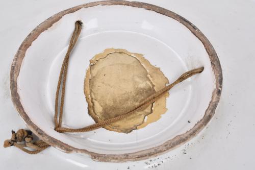 Plato de reflejos, siglo XX. 