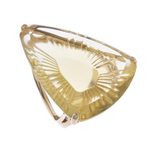 LALIQUE, "Ice light" ring.