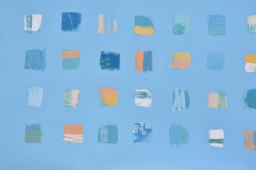 LAURA MAYNOU (1969). "Blue Lagoon", 2024.
