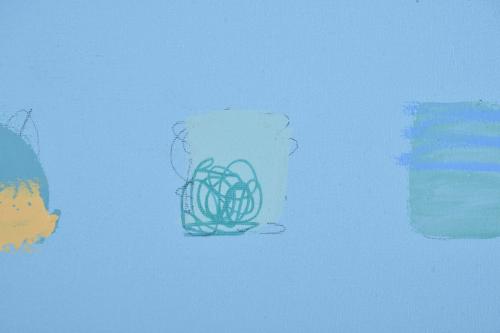 LAURA MAYNOU (1969). "Blue Lagoon", 2024.