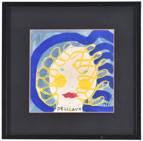 CARLES DELCLAUX (1951)  "Rostro" 1981.