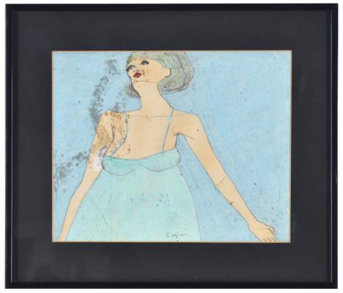 JOSE MARIA SEGIMON (1942).  "Blau". 
