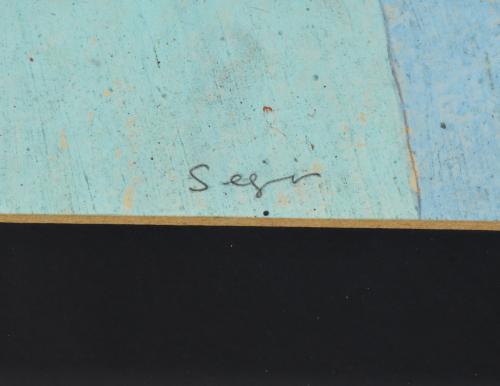 JOSE MARIA SEGIMON (1942).  "Blau". 