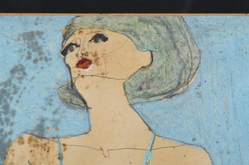 JOSE MARIA SEGIMON (1942).  "Blau". 