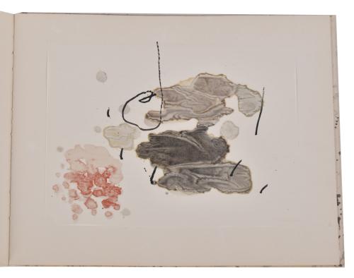 JOAN MIRÓ (1893-1983). "Tracé sur l&#39;eau".
