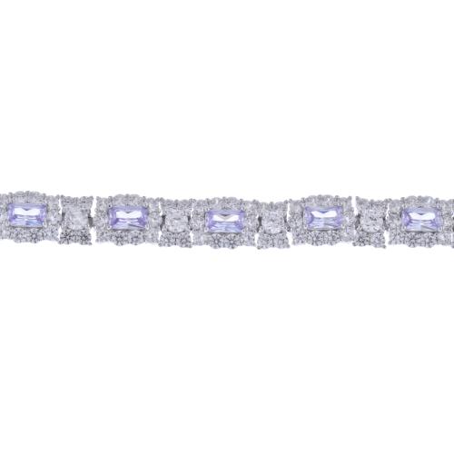 Topazes and zircons bracelet.