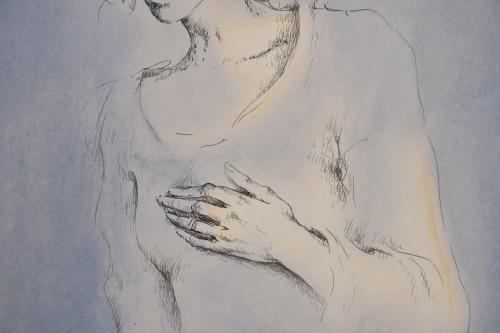 MONTSERRAT GUDIOL (1933-2015). "Retrato femenino", 1980.