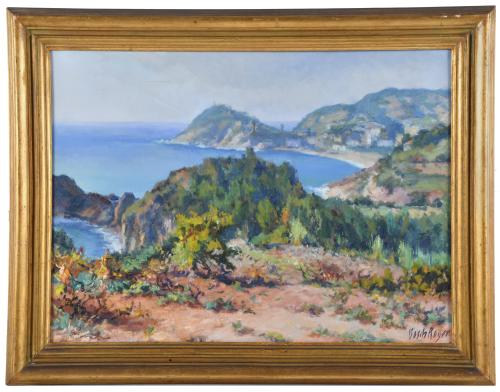 EMILI BOSCH ROGER (1894-1980). "Paisaje costero".
