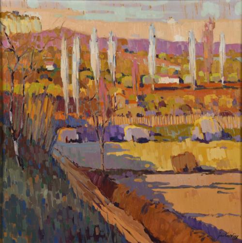 JOAN CONDINS (1929). "Els alams blancs", Santa Eularia de Ronsana,1988.