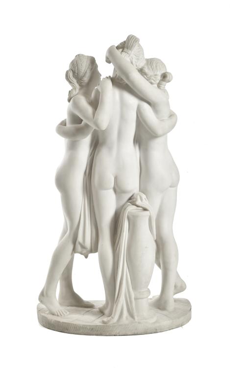 LORENZO DAL TORRIONE. "Las Tres Gracias", siglo XX. 