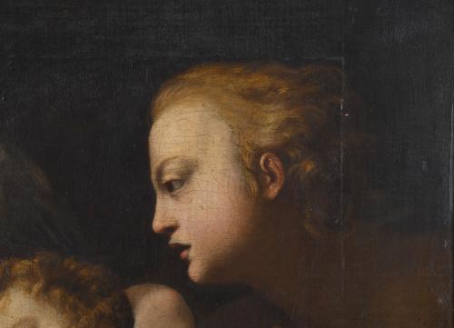 ESCUELA ITALIANA, SIGLO XVIII. "Jesús niño".