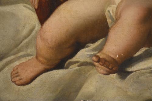 ESCUELA ITALIANA, SIGLO XVIII. "Jesús niño".