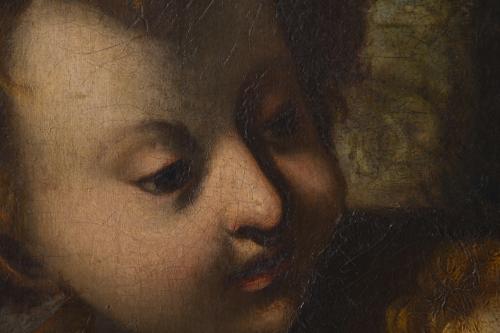 ESCUELA ITALIANA, SIGLO XVIII. "Jesús niño".