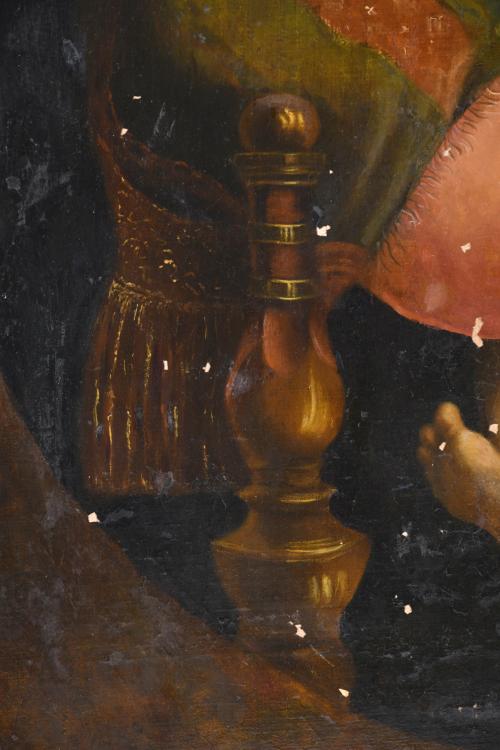 ESCUELA ITALIANA, SIGLO XX. "Virgen de la silla".