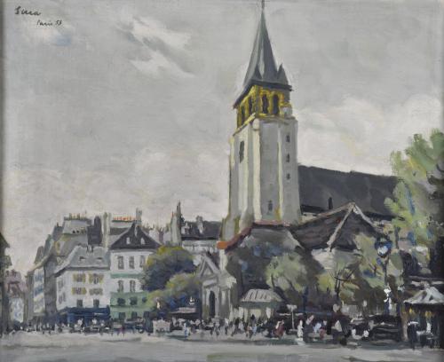 FRANCESC SERRA CASTELLET (1912-1976). 'Paris', 1953.