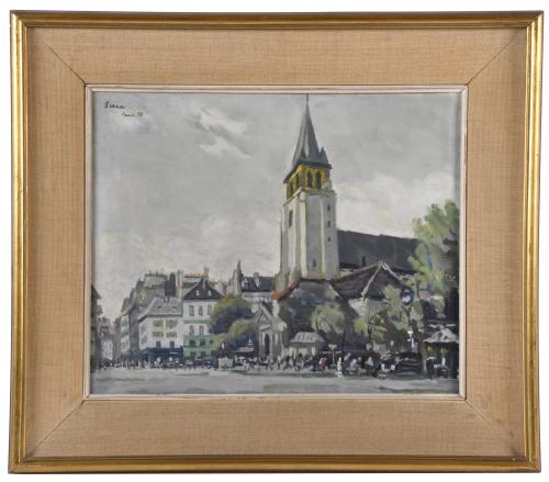 FRANCESC SERRA CASTELLET (1912-1976). "París", 1953.