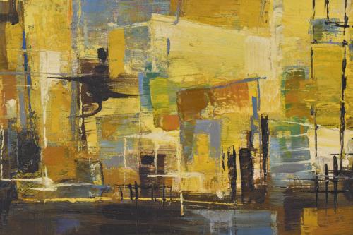 EDMUND E. NIEMANN (1909-2005).  "Golden morning".