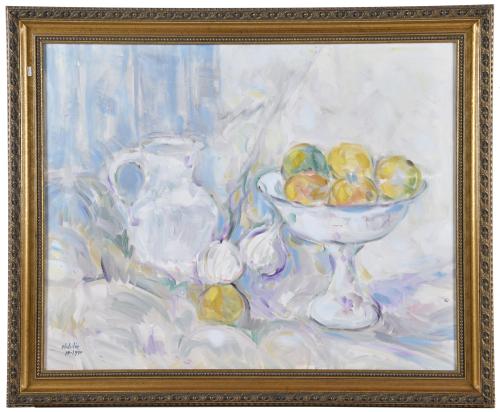 OBDULIO FUERTES SANCHEZ (1944).  "Bodegón", 1990.