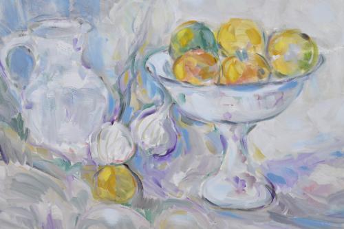 OBDULIO FUERTES SANCHEZ (1944).  "Bodegón", 1990.
