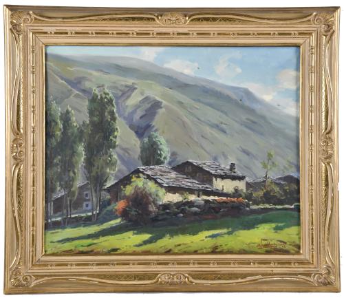 MIQUEL TORT MASGRAU (1920).  "Masia", 1953.