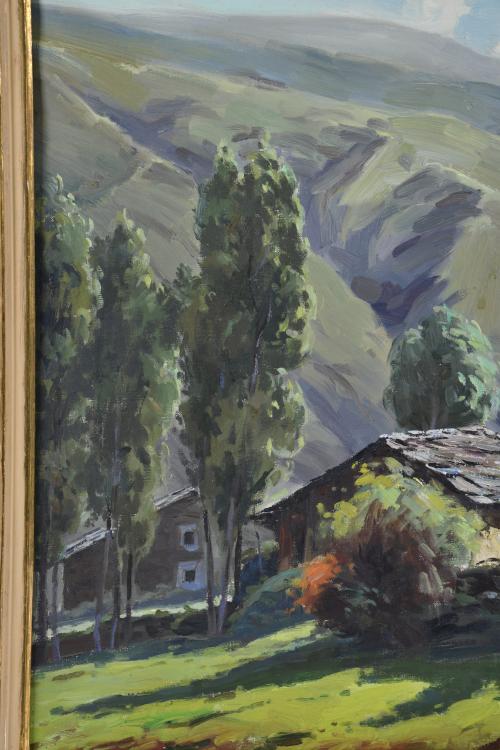MIQUEL TORT MASGRAU (1920).  "Masia", 1953.