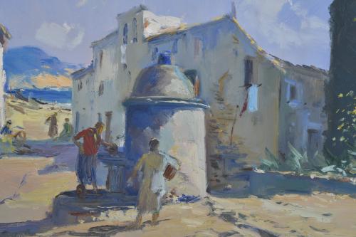 RUGGIERO MANCINI (XX).  "Pueblo".