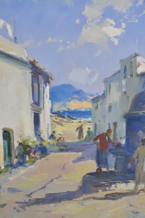 RUGGIERO MANCINI (XX).  "Pueblo".