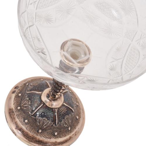 Juego de ocho copas de cava, siglo XX. 