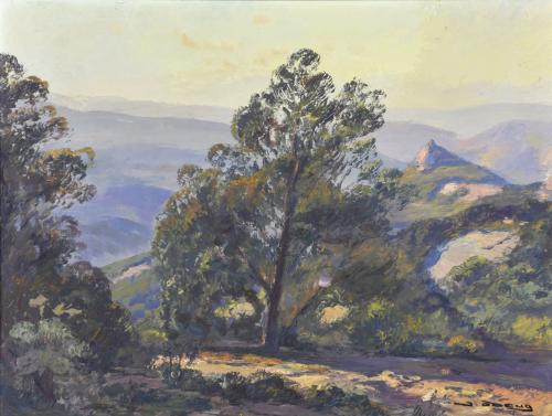 ISIDRE ODENA DAURA (1910-2008) "Pel camí vell de Mura", la Mata.