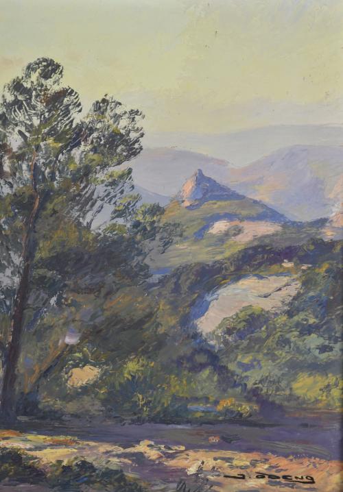ISIDRE ODENA DAURA (1910-2008) "Pel camí vell de Mura", la 