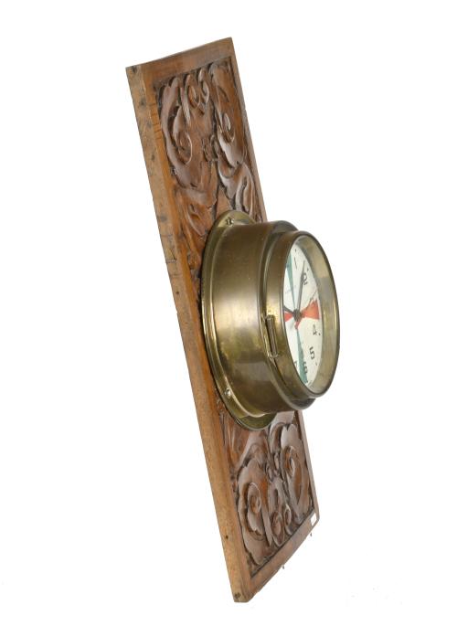 Reloj de navegación marítima alemán Hanseatic, siglo XX. 