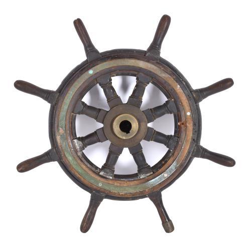 Timón de barco, siglo XX. 