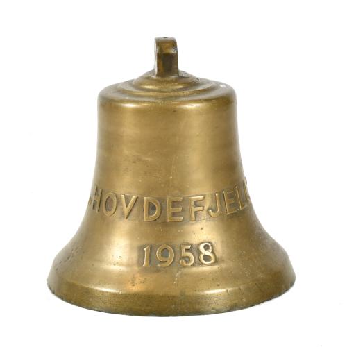 Campana de a bordo del buque Hovdefjell, 1958.