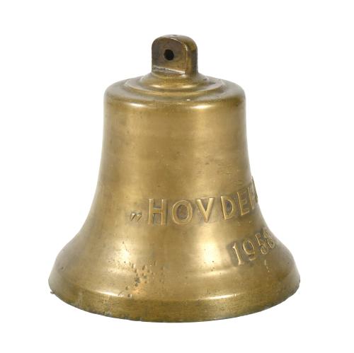 Campana de a bordo del buque Hovdefjell, 1958.