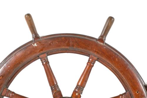 Timón de barco, siglo XX. 