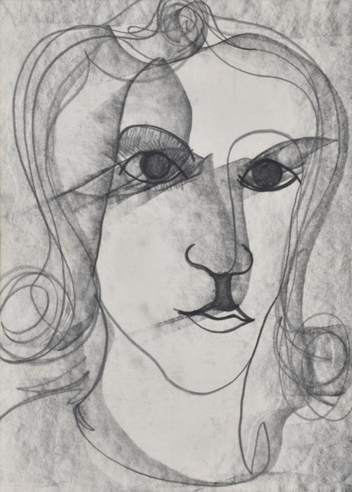 JORDI MARAGALL (1936). 'Woman's face'.