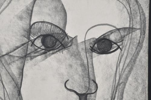JORDI MARAGALL (1936).  "Rostro femenino".