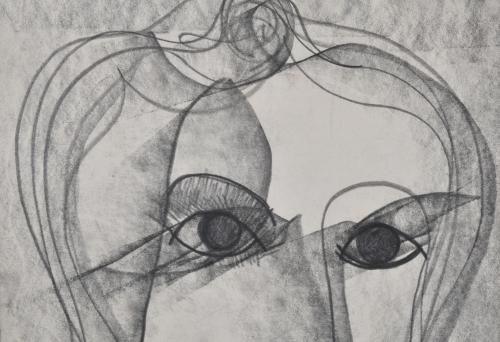 JORDI MARAGALL (1936).  "Rostro femenino".