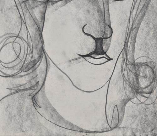 JORDI MARAGALL (1936).  "Rostro femenino".