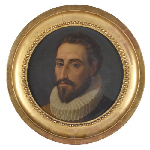 JOAQUÍN ESPALTER Y RULL (1809-1880).  "Cervantes".