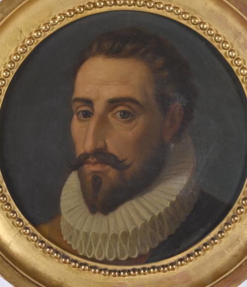 JOAQUÍN ESPALTER Y RULL (1809-1880).  "Cervantes".