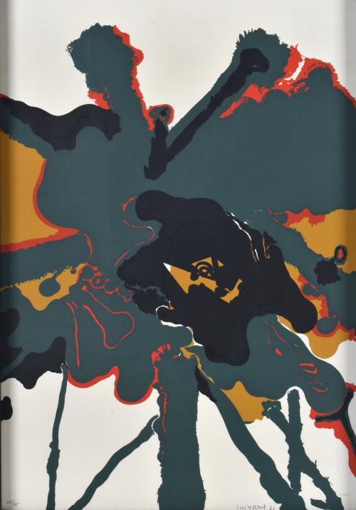 JOSEP GUINOVART (1927-2007). "Composición IX" de la Serie La Por del Poeta, 1971.